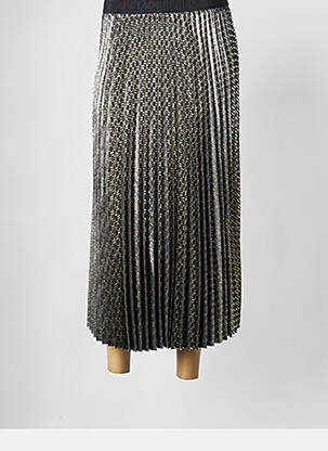 Jupe mi-longue noir KARL LAGERFELD femme