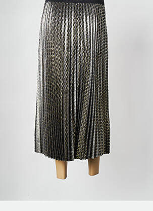 Jupe mi-longue noir KARL LAGERFELD femme