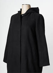 Manteau long noir EVOKED VILA pour femme seconde vue