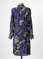 Robe mi-longue violet HARTFORD pour femme seconde vue
