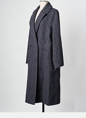 Manteau long gris POMANDERE femme