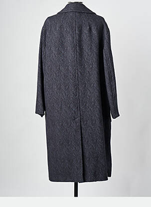 Manteau long gris POMANDERE femme