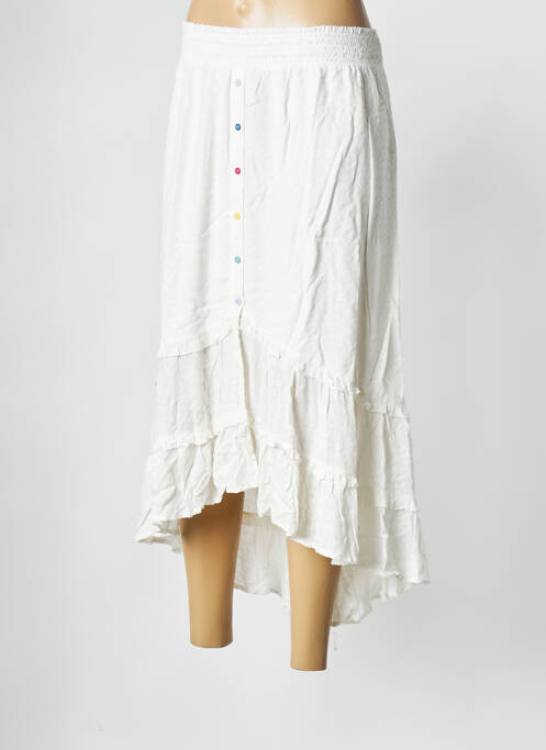 Jupe longue blanc WILD pour femme