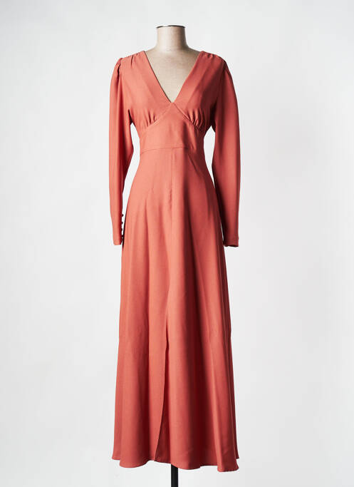 Robe longue marron PAUL & JOE pour femme