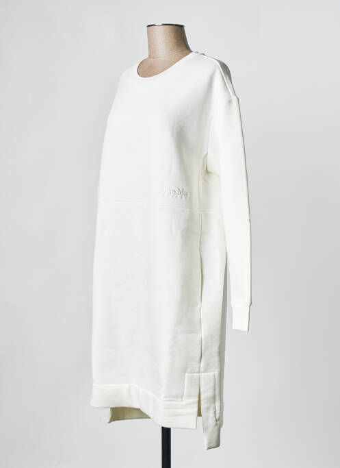 Robe courte blanc MAX MARA pour femme