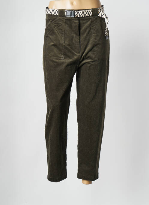 Pantalon 7/8 kaki LA PETITE FRANCAISE pour femme
