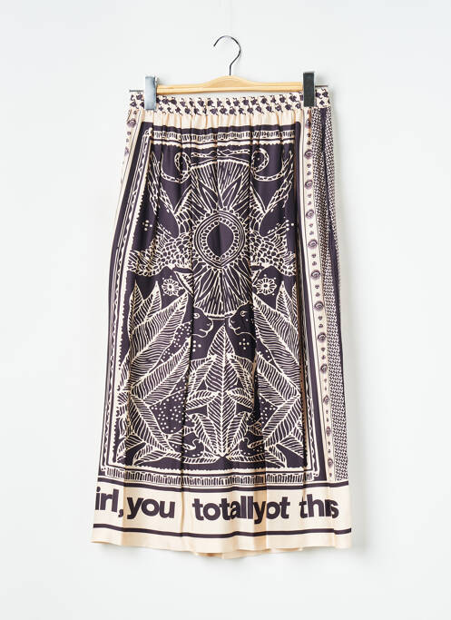 Pantalon large beige SAK'S pour femme