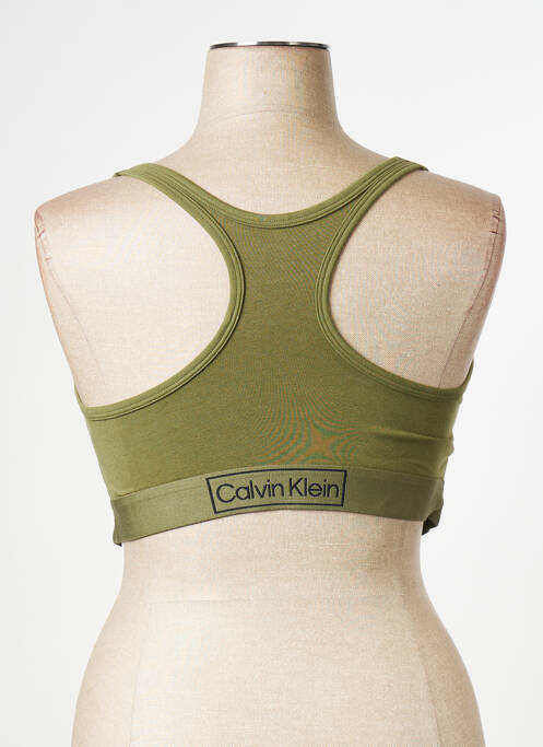 Soutien-gorge kaki CALVIN KLEIN pour femme