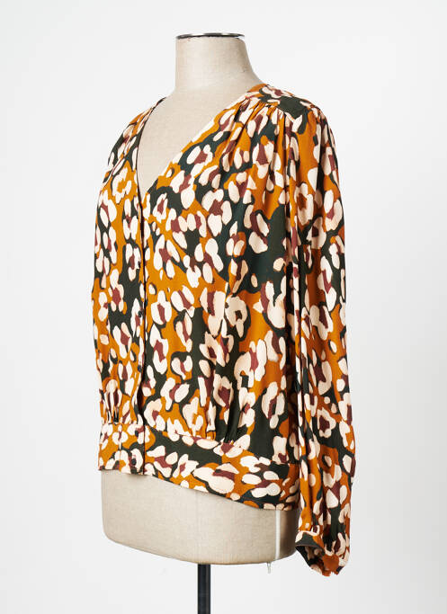 Top marron LA PETITE FRANCAISE pour femme