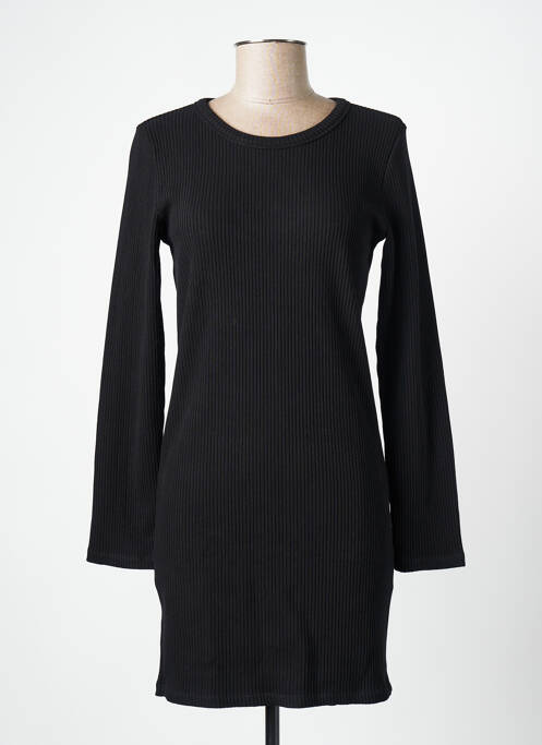 Robe mi-longue noir ROSAE pour femme