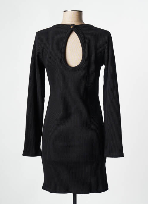 Robe mi-longue noir ROSAE pour femme