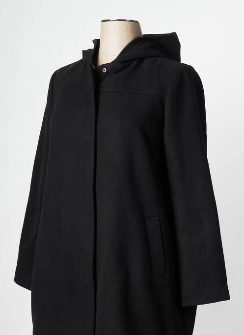 Manteau long noir EVOKED VILA pour femme