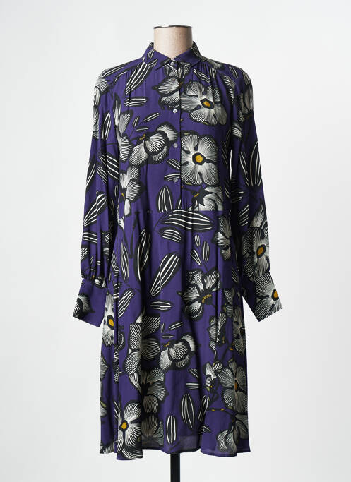 Robe mi-longue violet HARTFORD pour femme