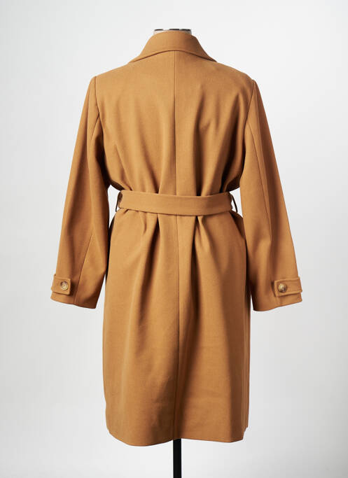 Manteau long marron EVOKED VILA pour femme