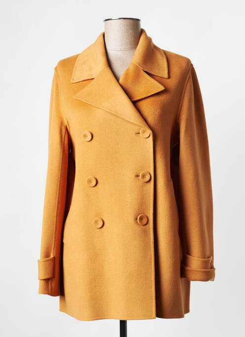 Manteau court marron PAUL & JOE pour femme