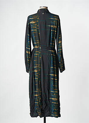 Robe longue noir PLEASE femme