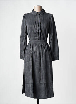 Robe mi-longue gris SESSUN femme