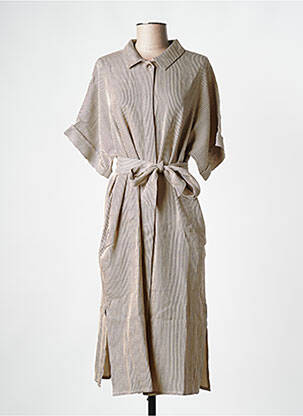 Robe courte beige SESSUN femme