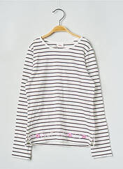 T-shirt blanc S.OLIVER pour fille seconde vue