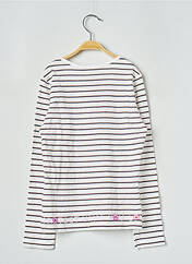 T-shirt blanc S.OLIVER pour fille seconde vue