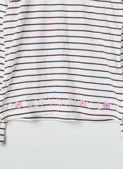 T-shirt blanc S.OLIVER pour fille seconde vue