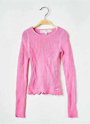 Pull rose GUESS pour fille