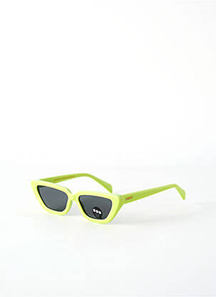 Lunettes de soleil jaune KOMONO pour femme