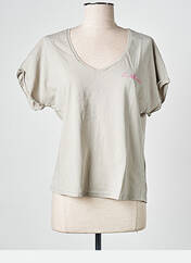 T-shirt gris MAISON LABICHE pour femme seconde vue