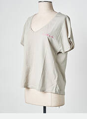 T-shirt gris MAISON LABICHE pour femme seconde vue