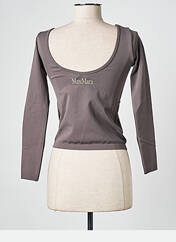Top gris MAX MARA pour femme seconde vue