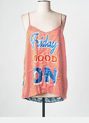 Top bleu SACK'S femme