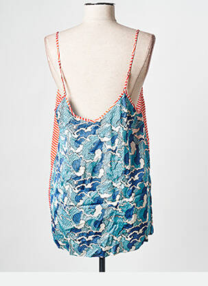 Top bleu SACK'S femme