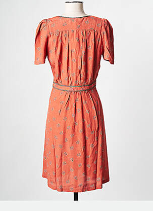 Robe courte orange SESSUN femme