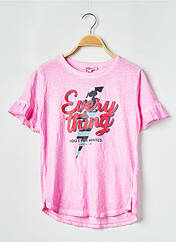 T-shirt rose GARCIA pour fille seconde vue