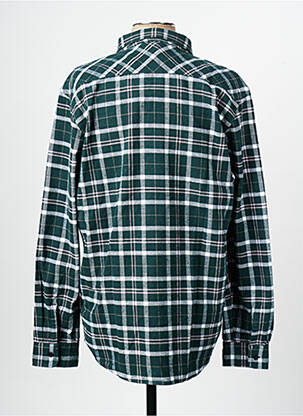 Chemise manches longues vert EDWIN homme