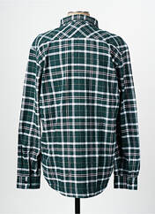 Chemise manches longues vert EDWIN pour homme seconde vue