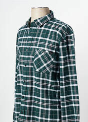 Chemise manches longues vert EDWIN pour homme seconde vue