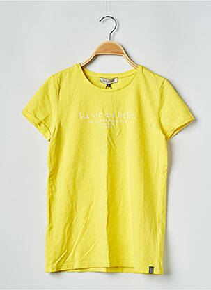 T-shirt jaune CARS JEANS fille