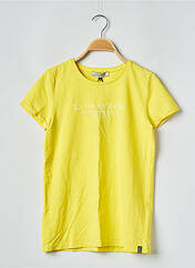 T-shirt jaune CARS JEANS pour fille seconde vue
