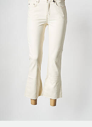 Jeans bootcut blanc SCOTCH & SODA femme