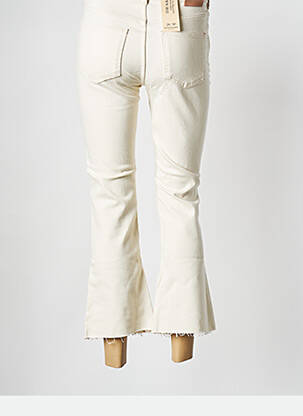 Jeans bootcut blanc SCOTCH & SODA femme