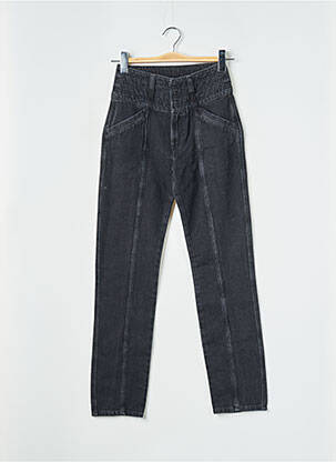 Jeans coupe droite noir IRO femme