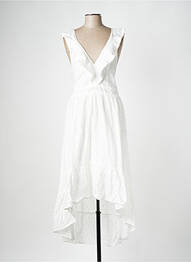 Robe longue blanc MOLLY BRACKEN femme