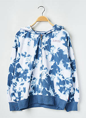 Gilet manches longues bleu LEVI'S fille