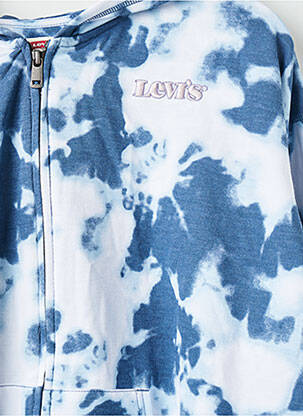 Gilet manches longues bleu LEVI'S fille