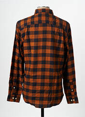 Chemise manches longues marron SELECTED pour homme seconde vue