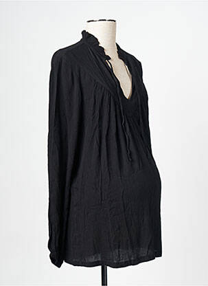 Chemisier maternité noir SUPERMOM femme