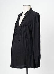 Chemisier maternité noir SUPERMOM pour femme seconde vue