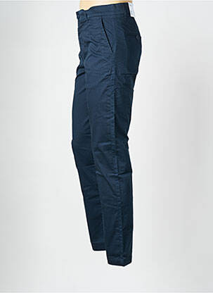 Pantalon droit bleu KNOWLEDGE COTTON APPAREL homme