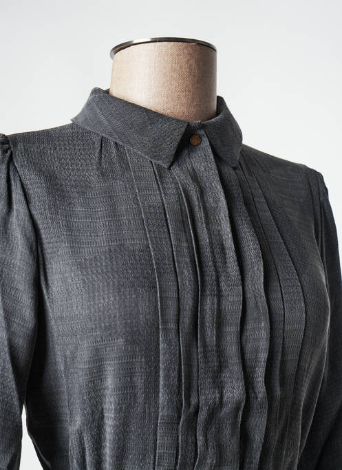 Robe mi-longue gris SESSUN pour femme